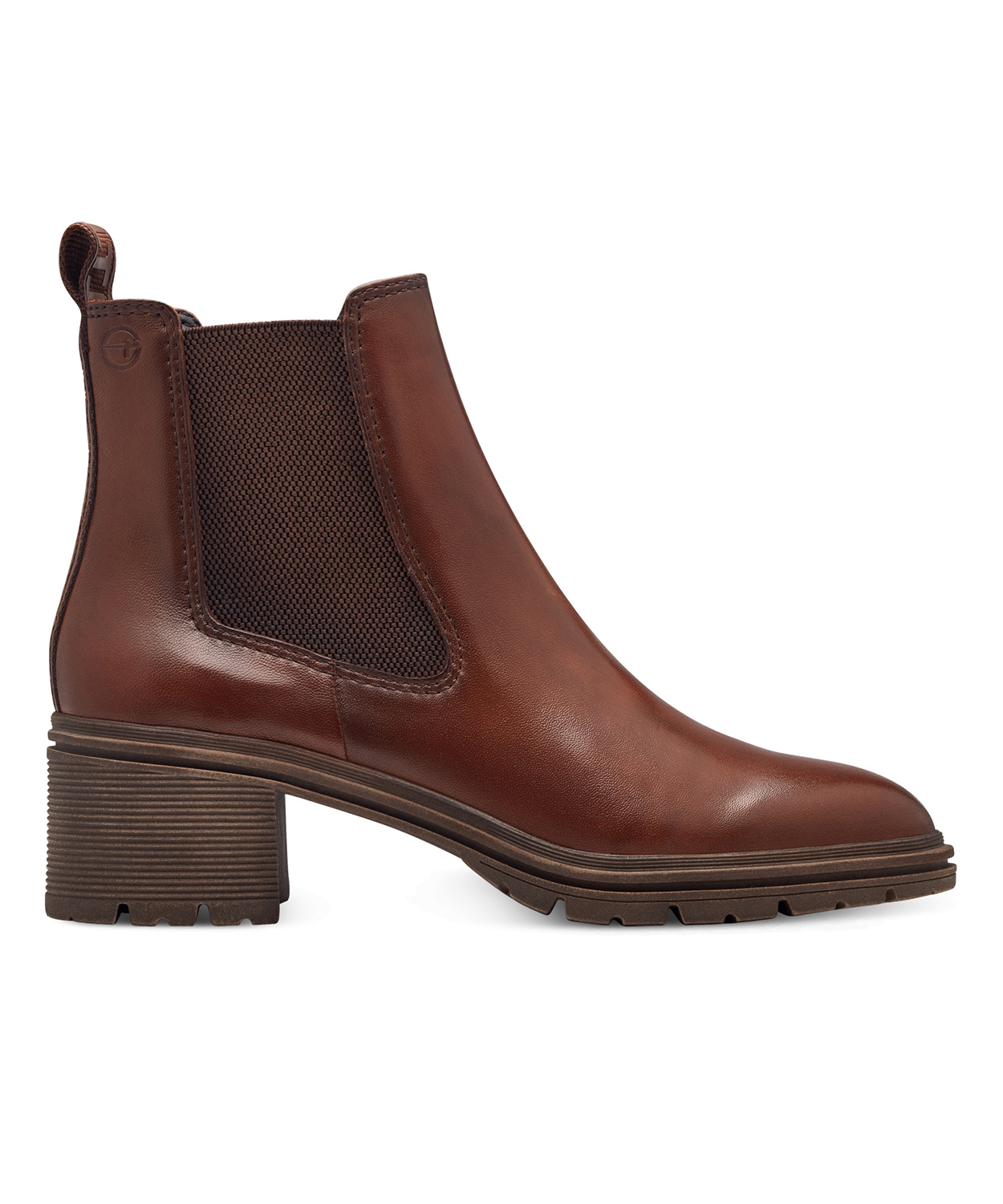 Stivali Chelsea Tamaris Donna Modello 1-25456-43 - Tacco 4 Cm, Suola In Tessuto, Design Classico E Versatile