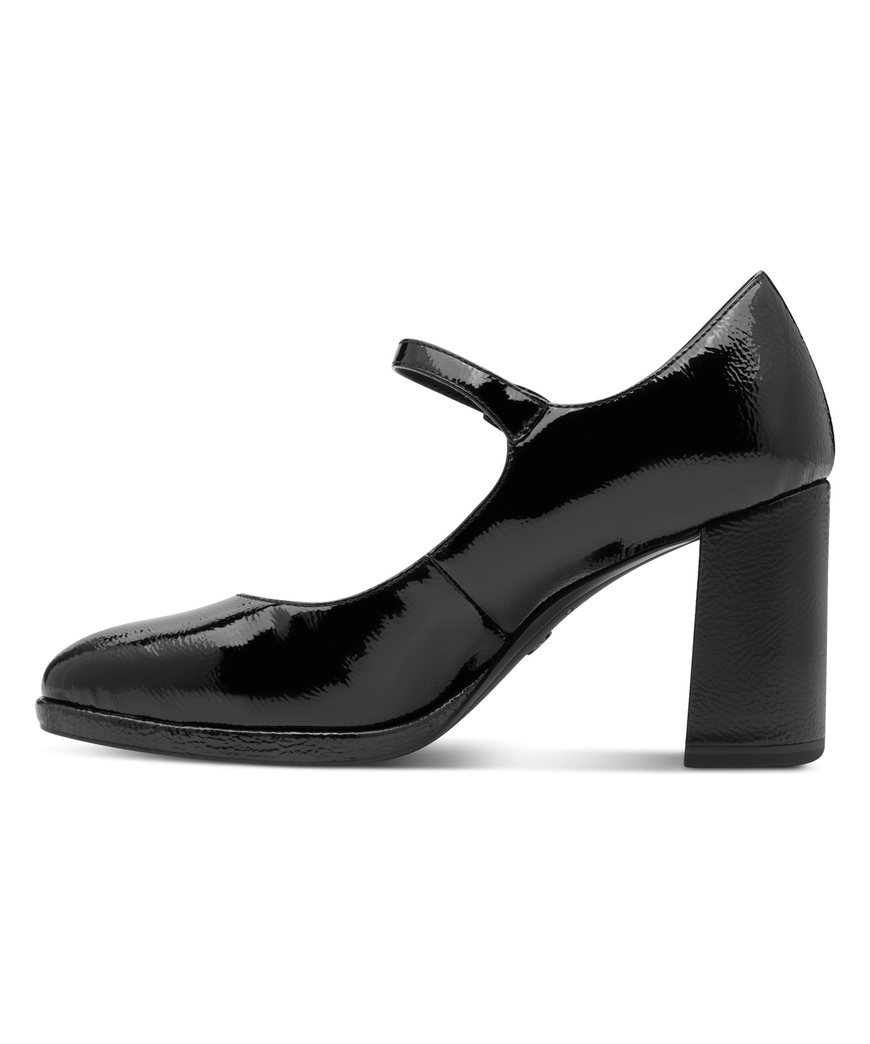 Tamaris dámske lakované lodičky   tmavomodré 22462 45 805 NAVY