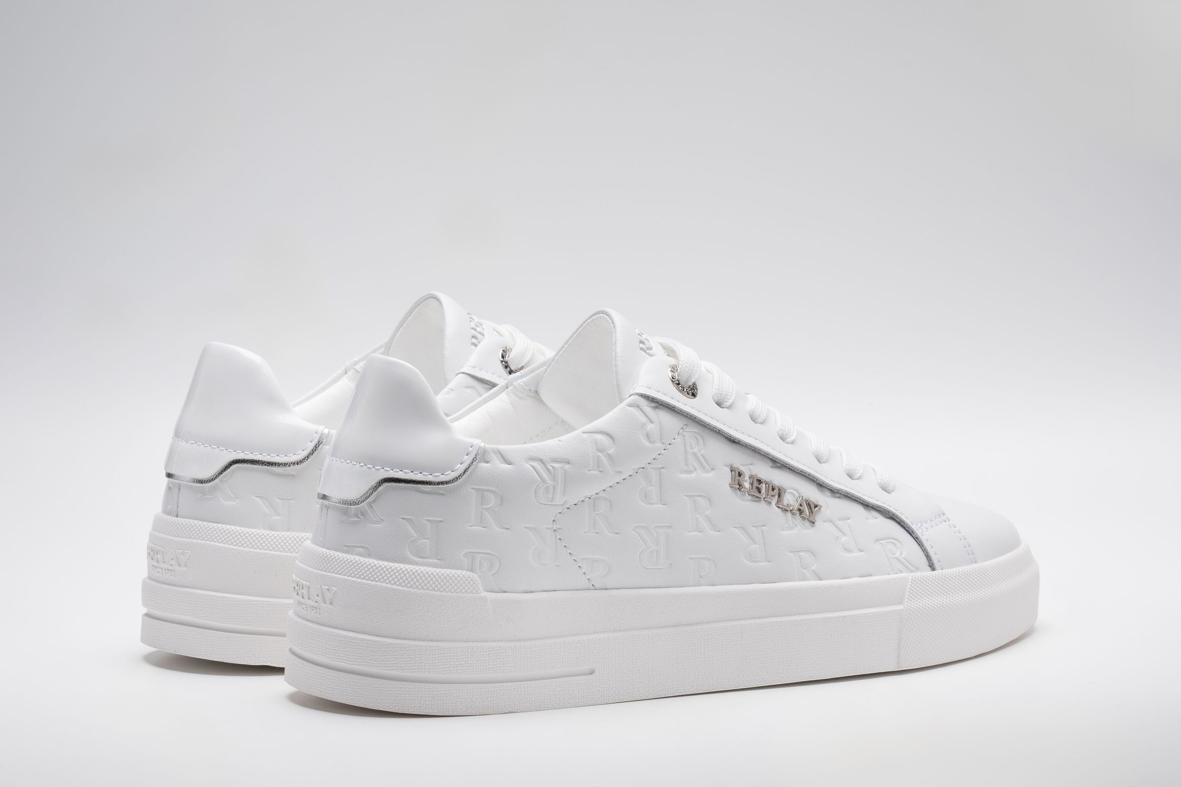 Replay ženske patike EVAN W ALL RZ7S0007L SS26 - WHITE